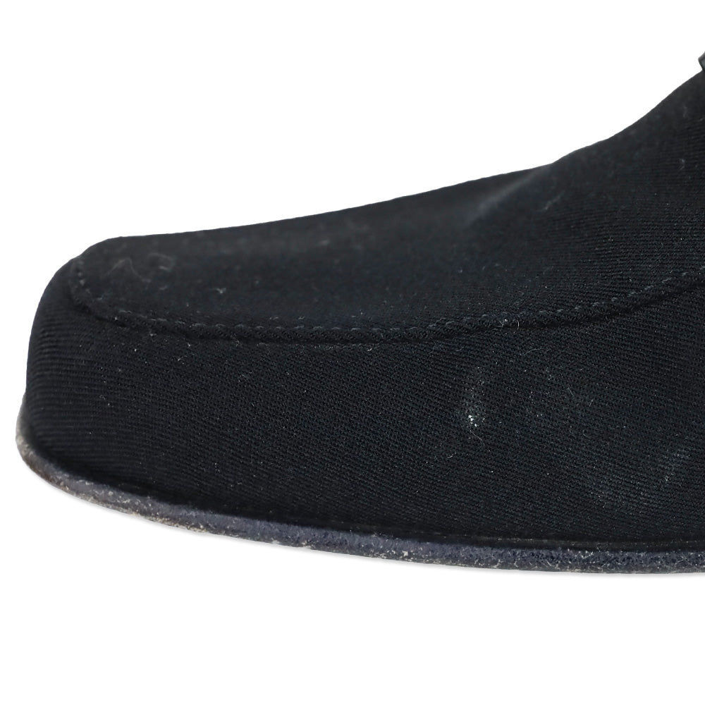 Salvatore Ferragamo Black Buckle Strap Mule