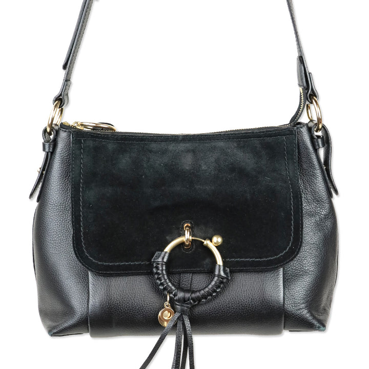 See By Chloé Small Joan Suede & Leather Crossbody Bag