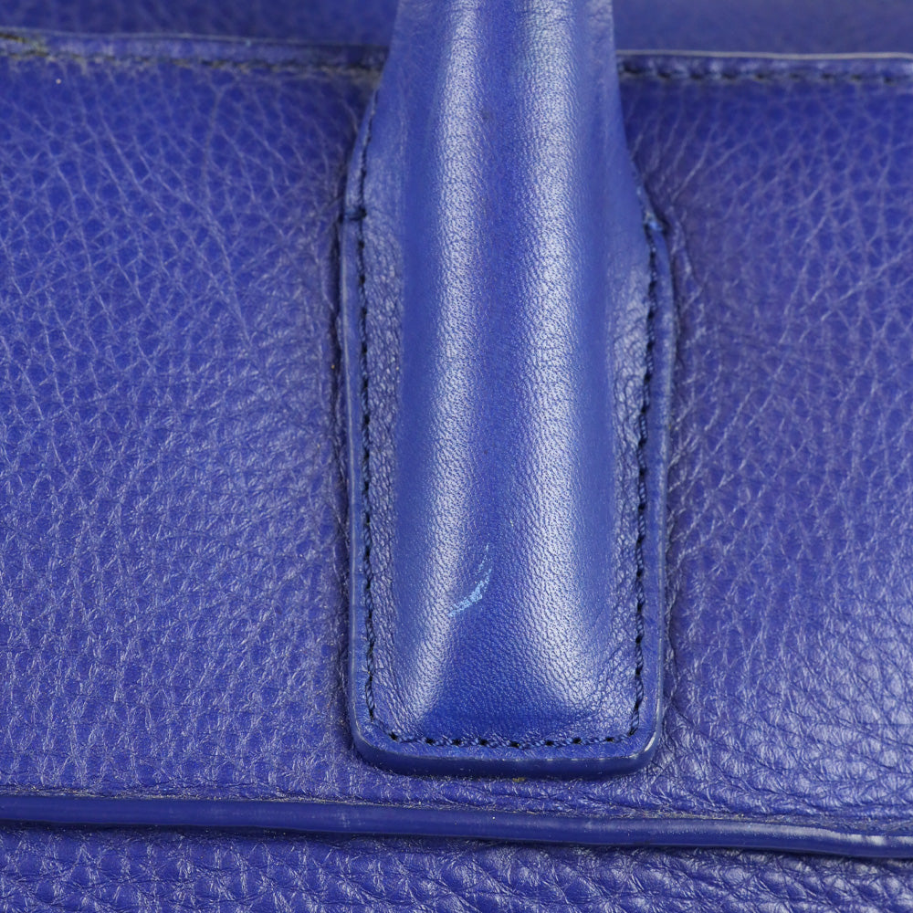 Sofia Al Asfoor Classic Signature Blue Shield Bag