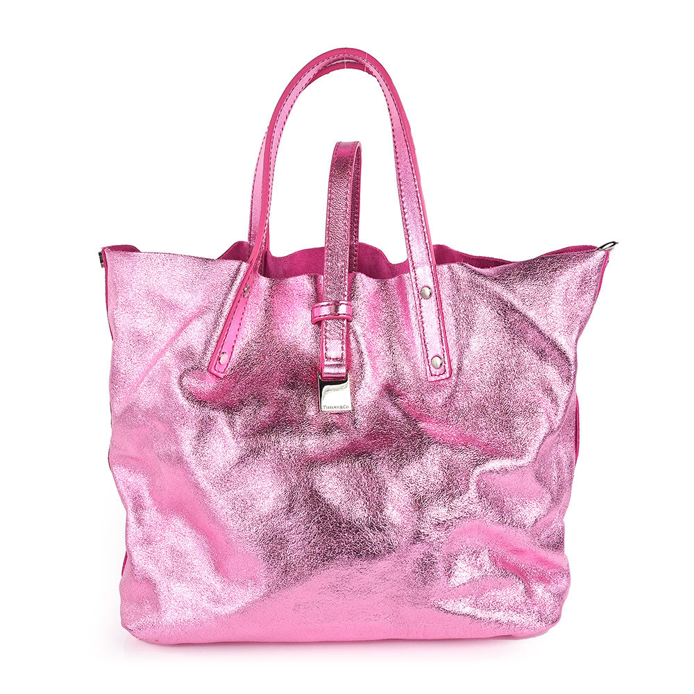 Tiffany & Co. Pink Reversible Small Tote Bag | DBLTKE Luxury