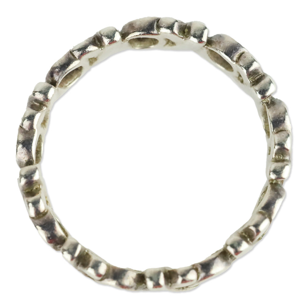 Tiffany & Co. Sterling Silver Paloma Picasso XOXO Band Ring