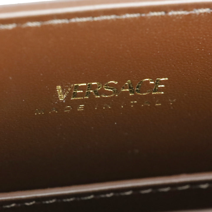 Versace Small Medusa '95 Leopard Calf Hair Tote Bag