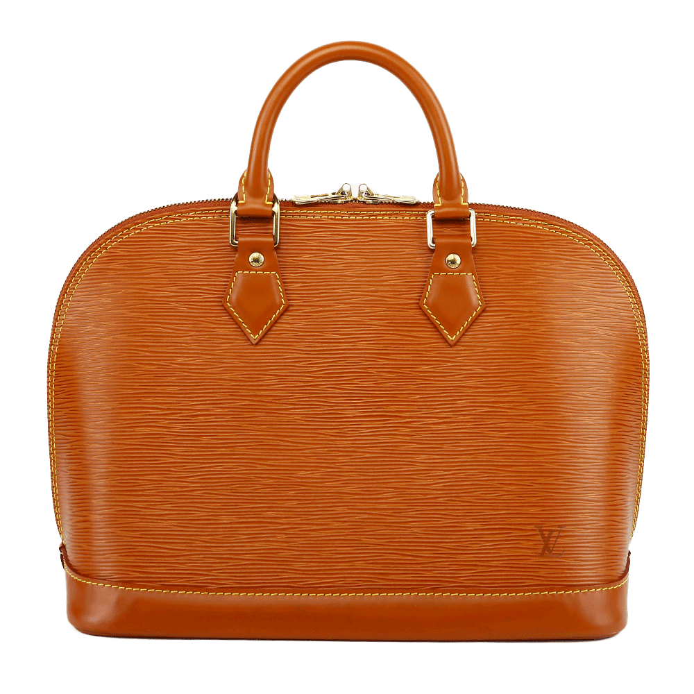 Louis Vuitton Vintage Alma Handbag EPI Leather PM Yellow