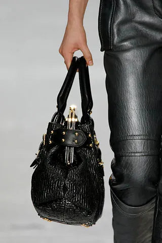 Louis Vuitton Limited Edition Black Monogram Motard Bike Bag