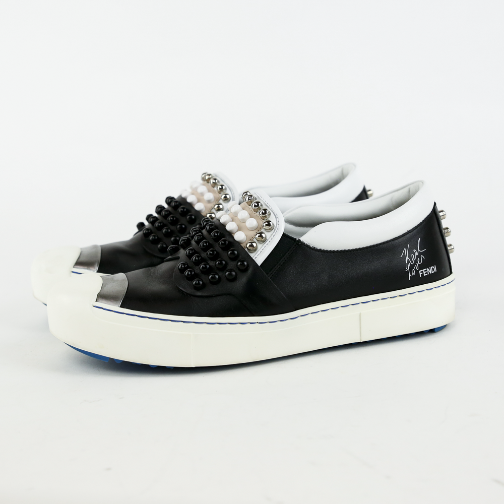 Fendi Karlito Slip On Sneakers