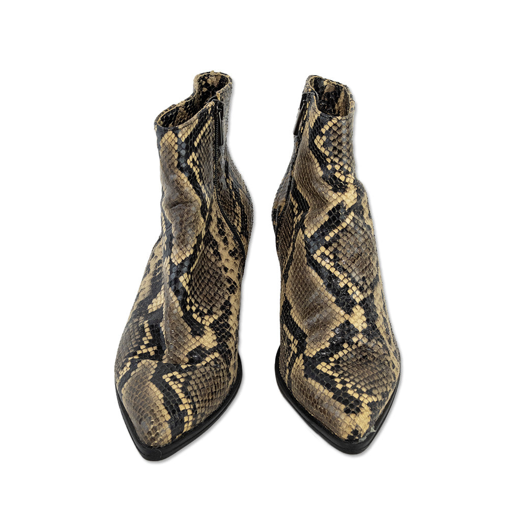 275 Central Snakeskin Ankle Boot