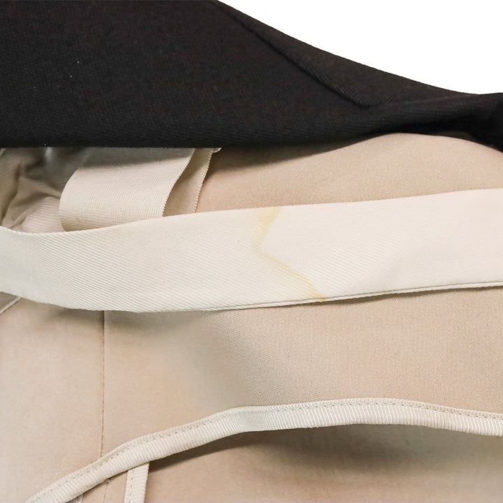 3.1 Phillip Lim Beige/Black Collarless Blazer