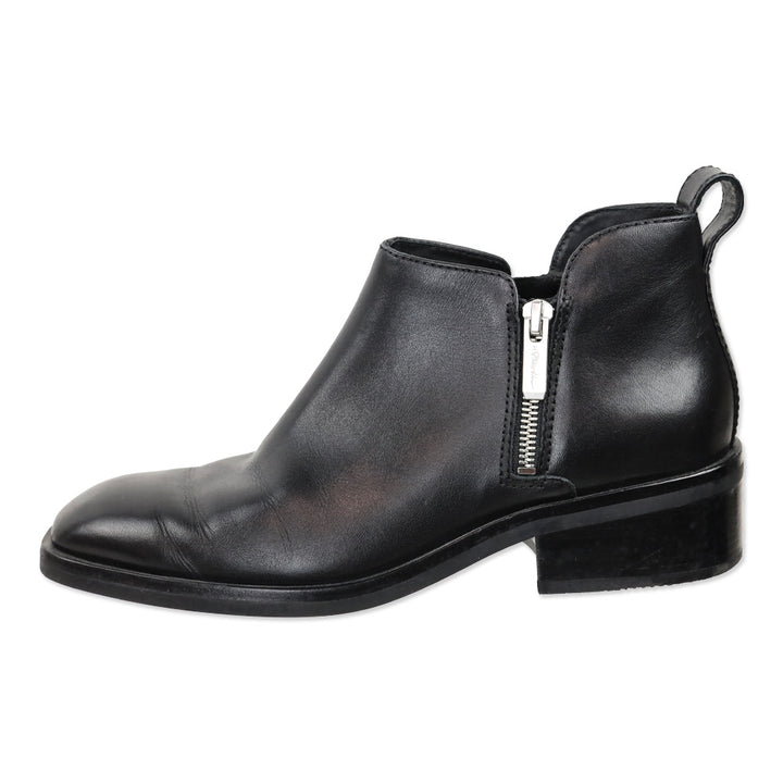 3.1 Phillip Lim Black Leather Alexa 40mm Ankle Boots