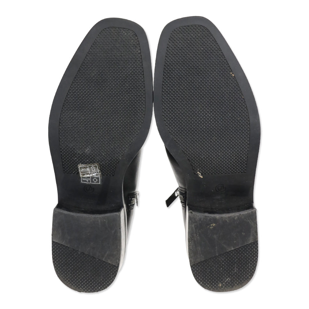 3.1 Phillip Lim Black Leather Alexa 40mm Ankle Boots