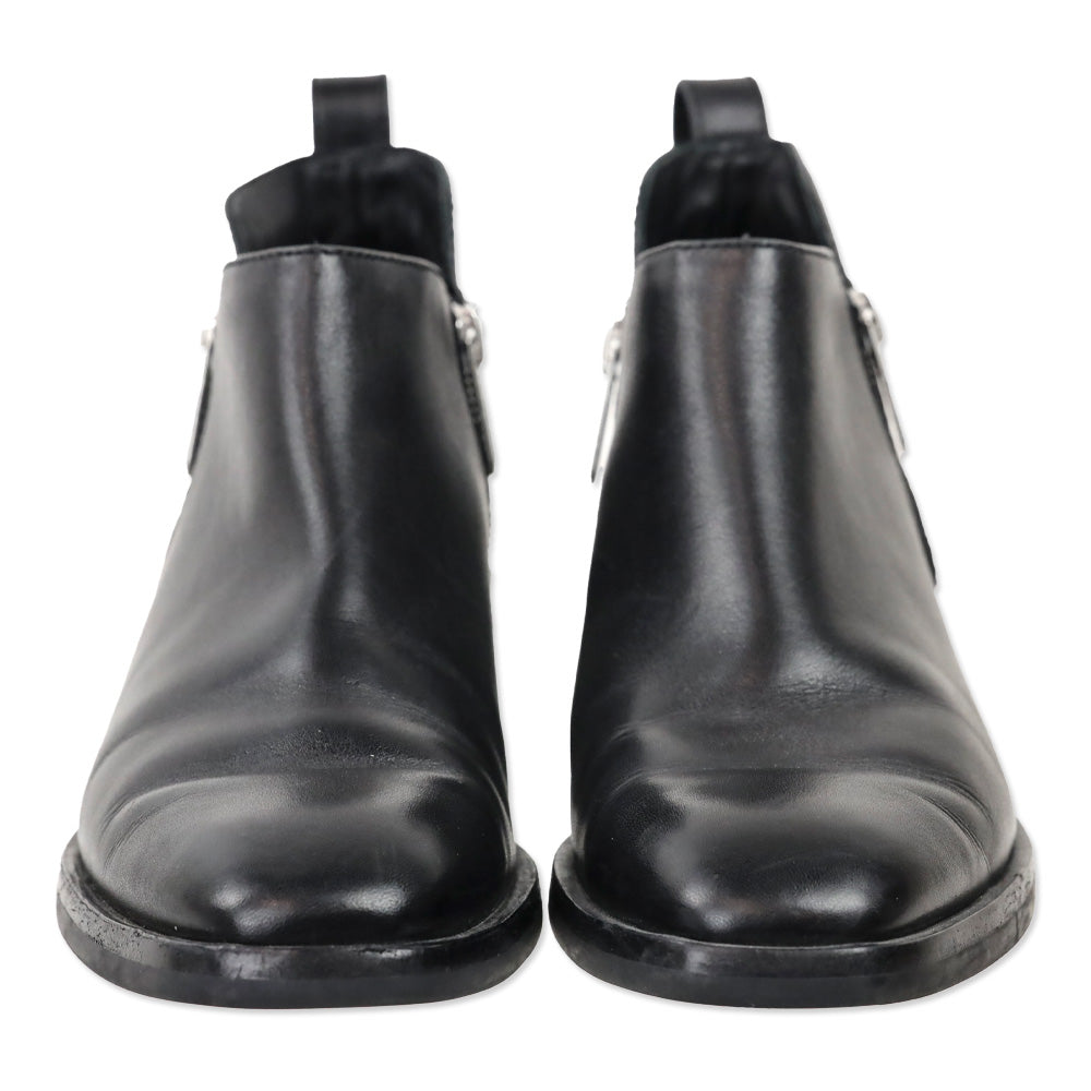 3.1 Phillip Lim Black Leather Alexa 40mm Ankle Boots