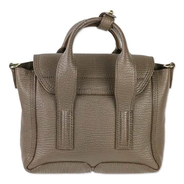 3.1 Phillip Lim Taupe Leather Mini Pashli Satchel