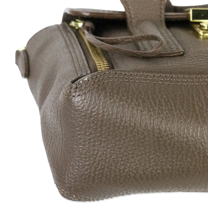 3.1 Phillip Lim Taupe Leather Mini Pashli Satchel