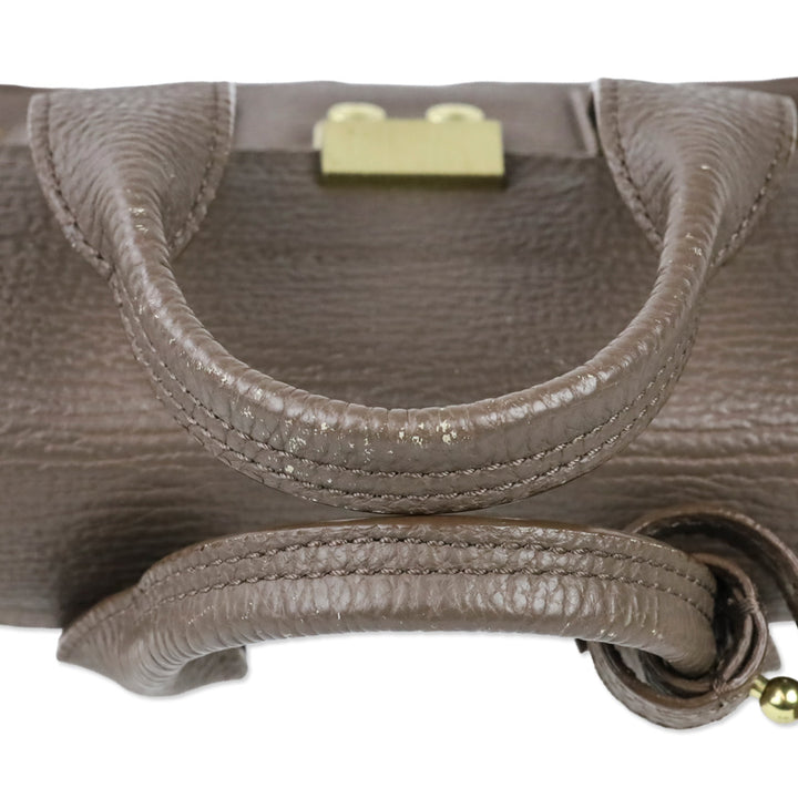 3.1 Phillip Lim Taupe Leather Mini Pashli Satchel