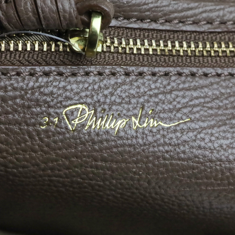 3.1 Phillip Lim Taupe Leather Mini Pashli Satchel