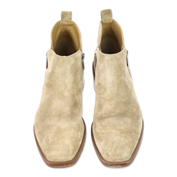 3.1 Phillip Lim Tobacco Suede Alexa 40mm Ankle Boots