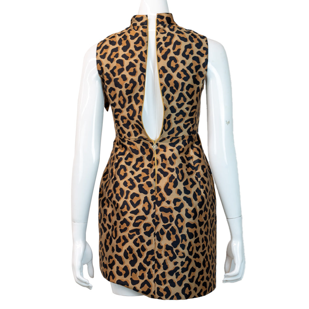 Kate Spade Leopard Jacquard Sheath Dress