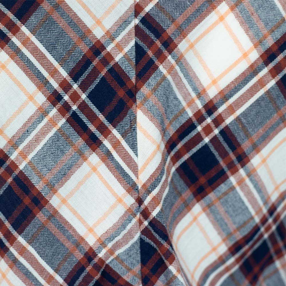 Veronica Beard Jeans Agnor Plaid Puff-Sleeve Dress