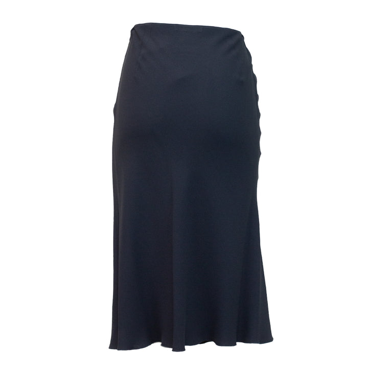 Prada Dark Navy Slip Skirt