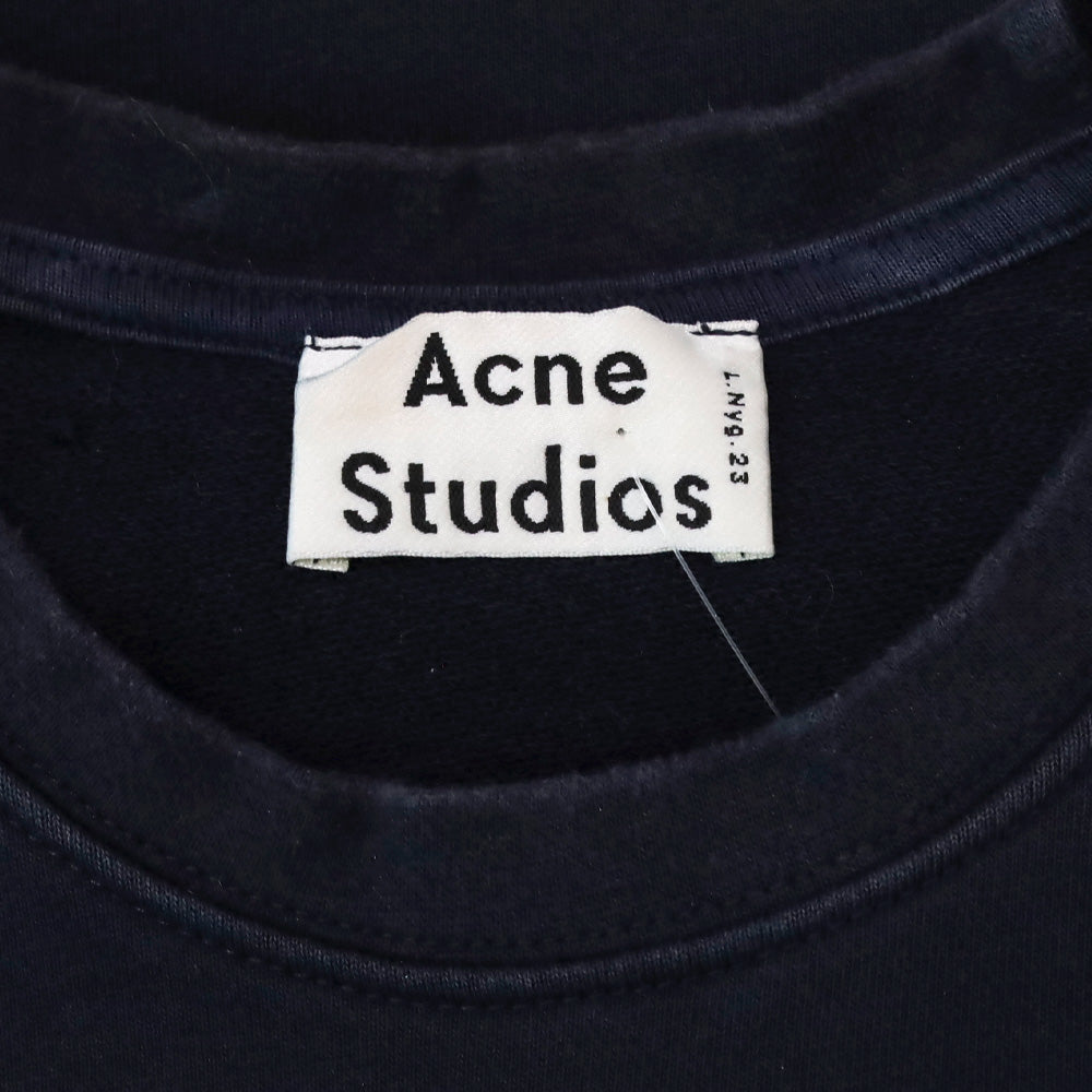 Acne Studios Navy Carly Dough Donut Sweatshirt