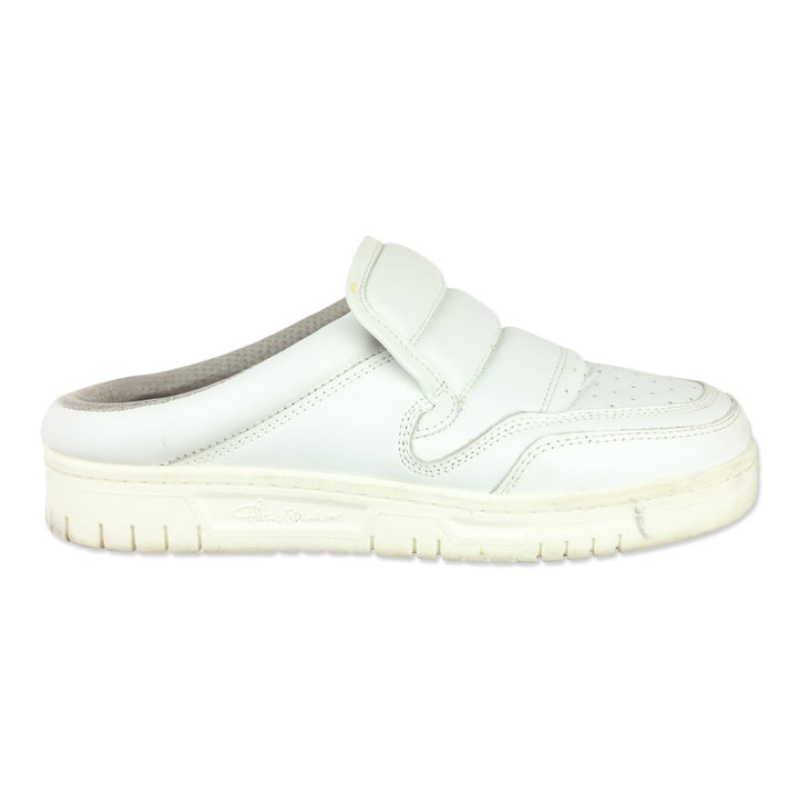 Acne Studios White Slip-On Mule Sneakers