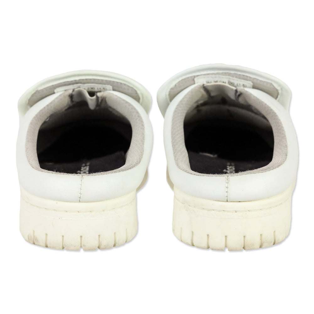 Acne Studios White Slip-On Mule Sneakers