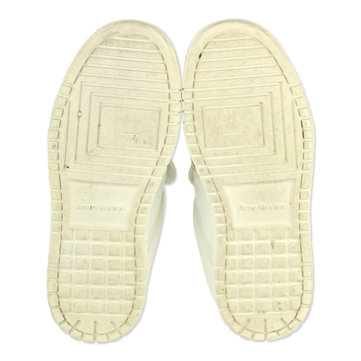 Acne Studios White Slip-On Mule Sneakers