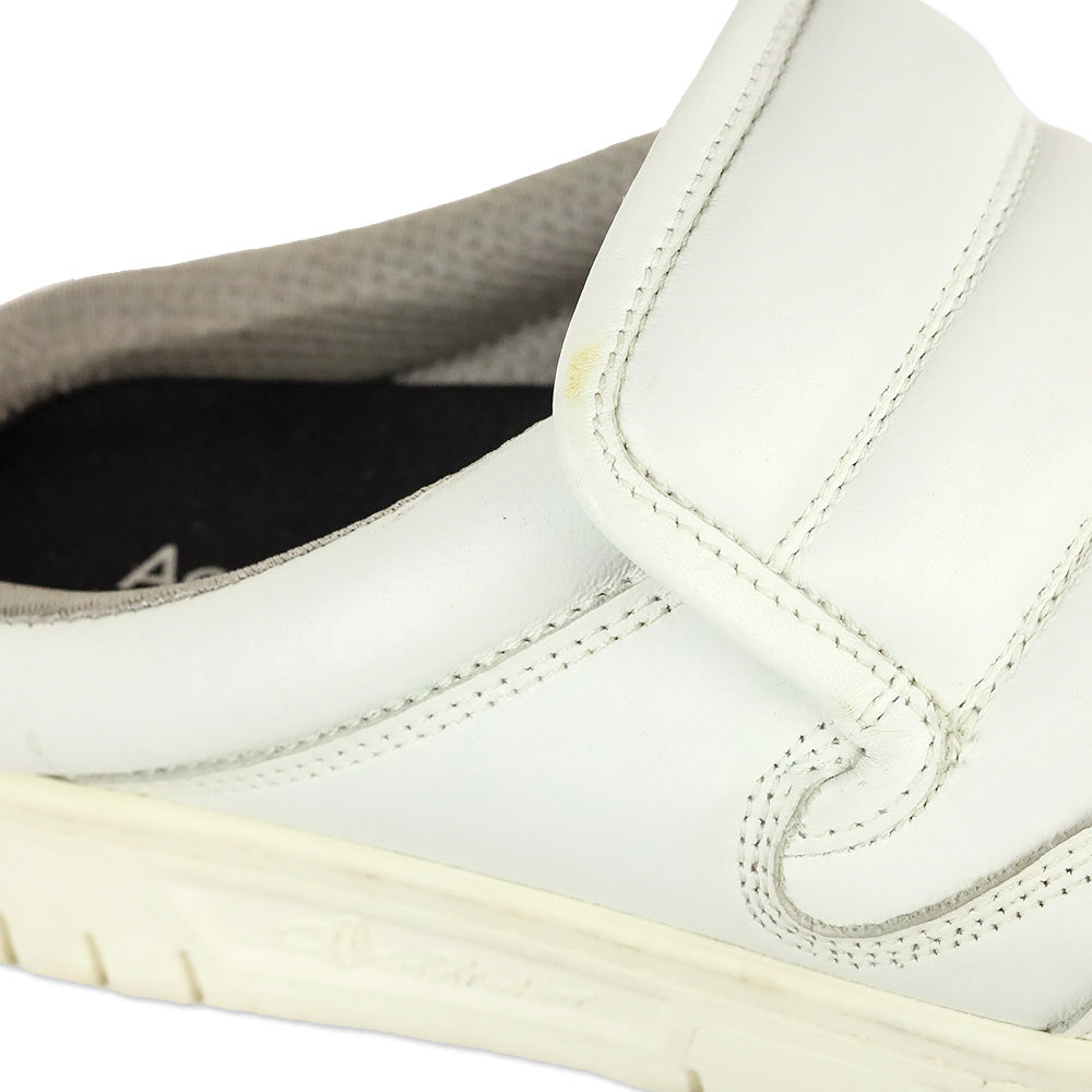 Acne Studios White Slip-On Mule Sneakers