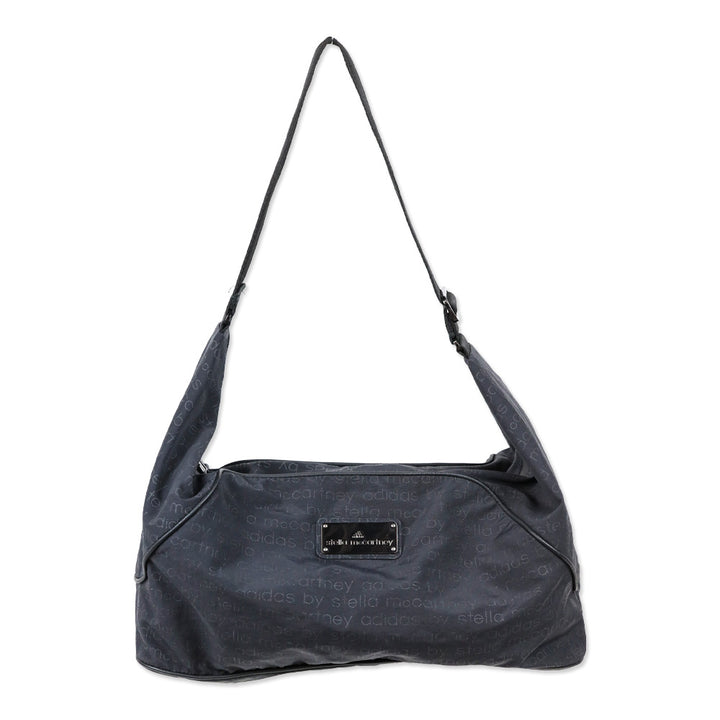 Adidas by Stella McCartney Black Jacquard Nylon Gym Bag