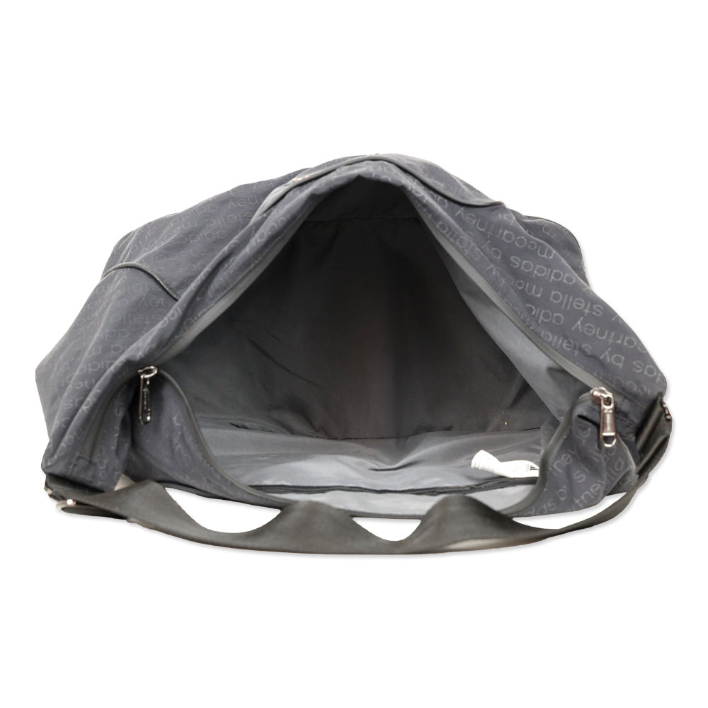 Adidas by Stella McCartney Black Jacquard Nylon Gym Bag