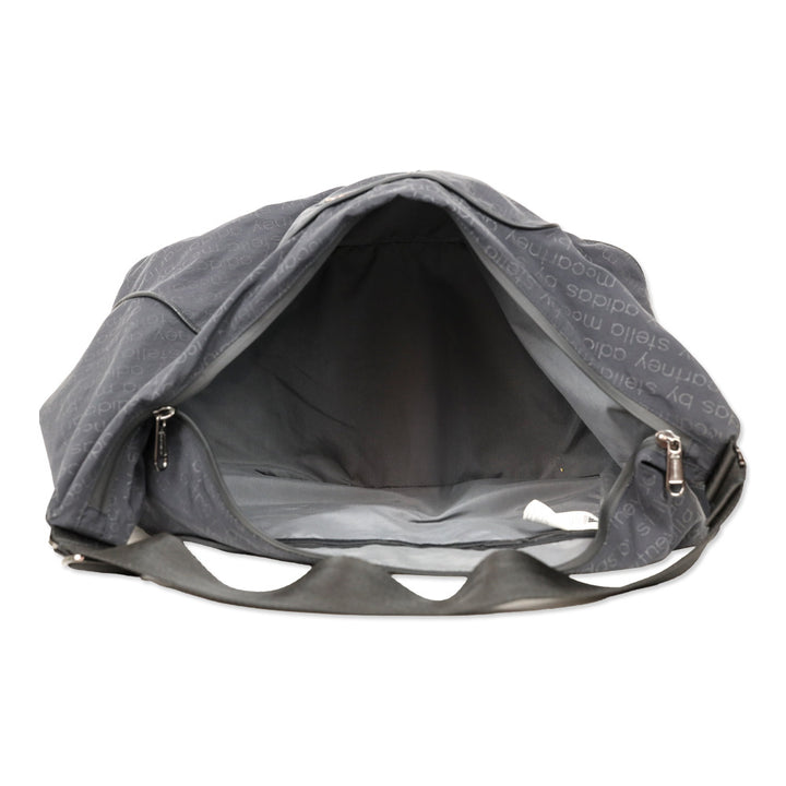 Adidas by Stella McCartney Black Jacquard Nylon Gym Bag