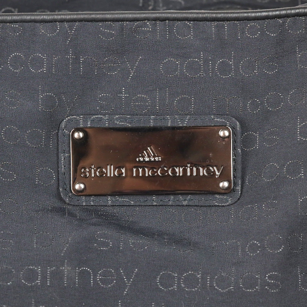 Adidas by Stella McCartney Black Jacquard Nylon Gym Bag