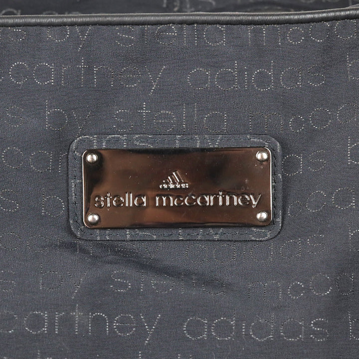 Adidas by Stella McCartney Black Jacquard Nylon Gym Bag