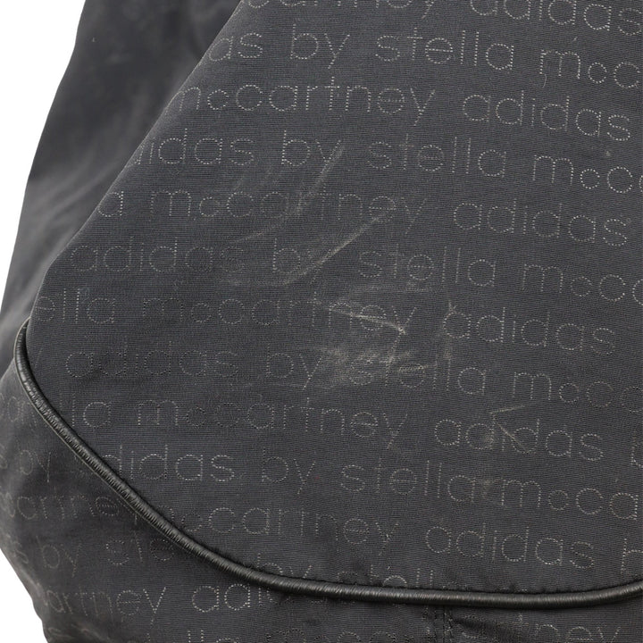 Adidas by Stella McCartney Black Jacquard Nylon Gym Bag