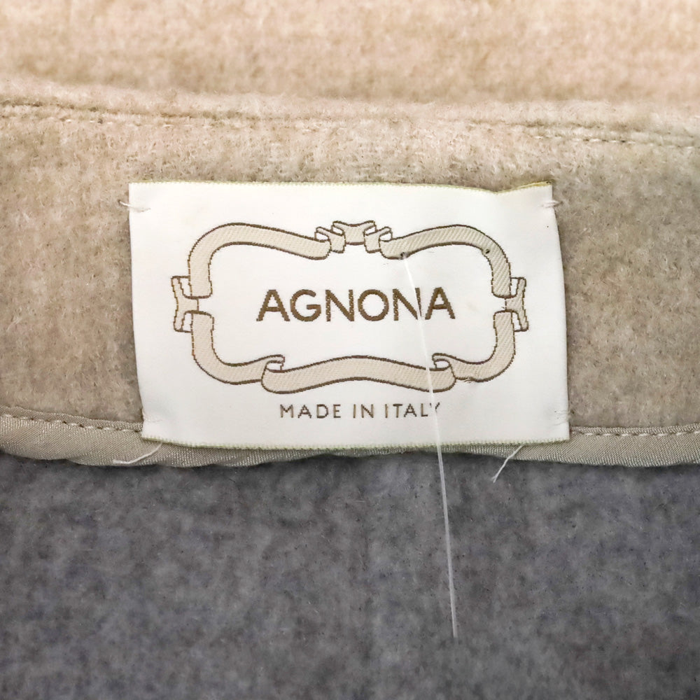 Agnona Brown Mink/Marmot Fur Cashmere Vest