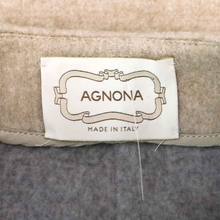 Agnona Brown Mink/Marmot Fur Cashmere Vest