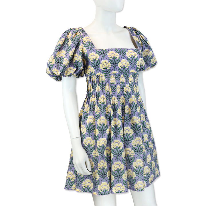 Agua by Agua Bendita Carmelo Semilla Otono Cotton Poplin Mini Dress