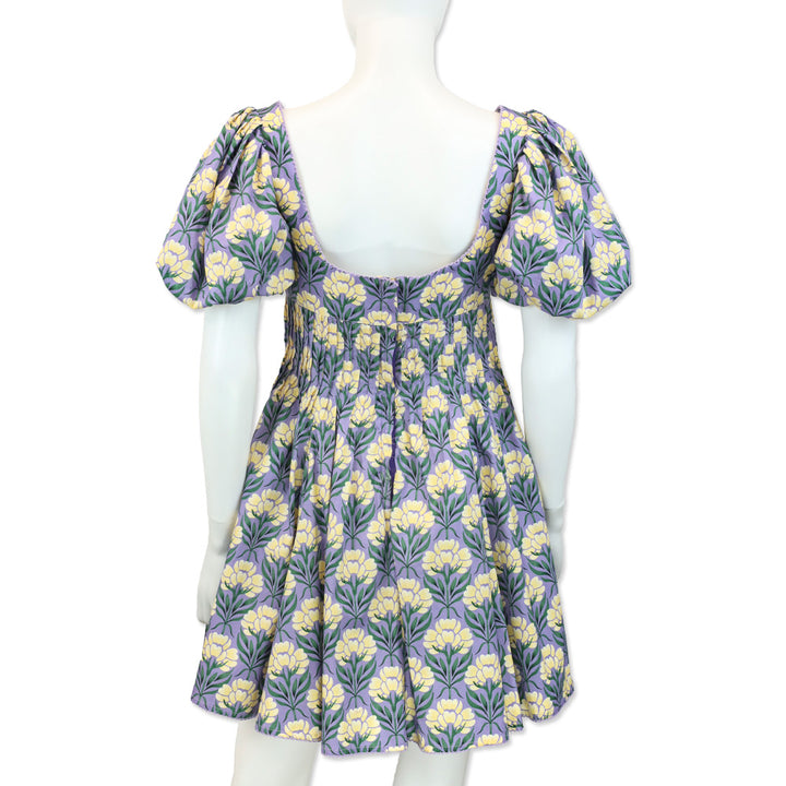 Agua by Agua Bendita Carmelo Semilla Otono Cotton Poplin Mini Dress