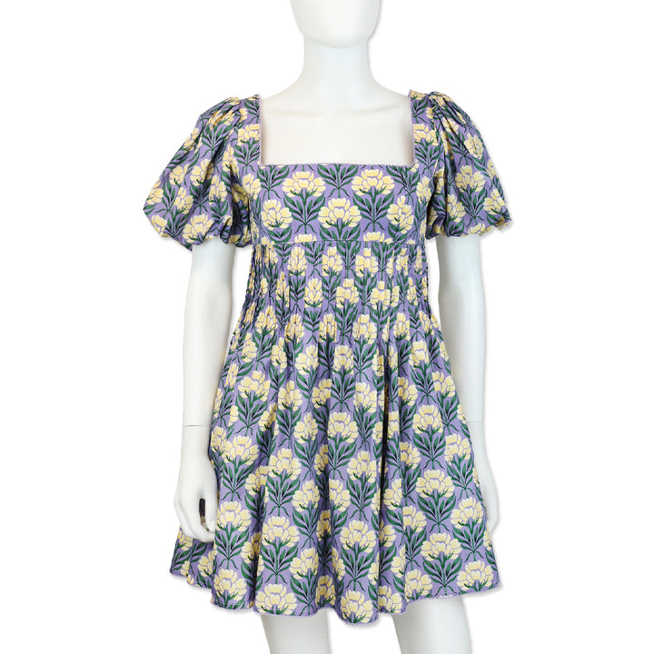 Agua by Agua Bendita Carmelo Semilla Otono Cotton Poplin Mini Dress
