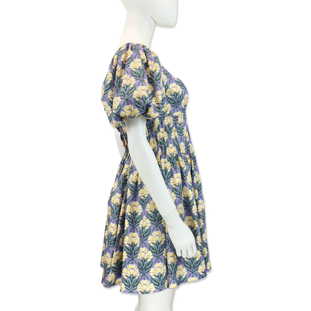 Agua by Agua Bendita Carmelo Semilla Otono Cotton Poplin Mini Dress