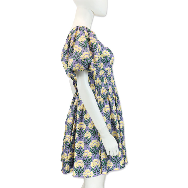 Agua by Agua Bendita Carmelo Semilla Otono Cotton Poplin Mini Dress