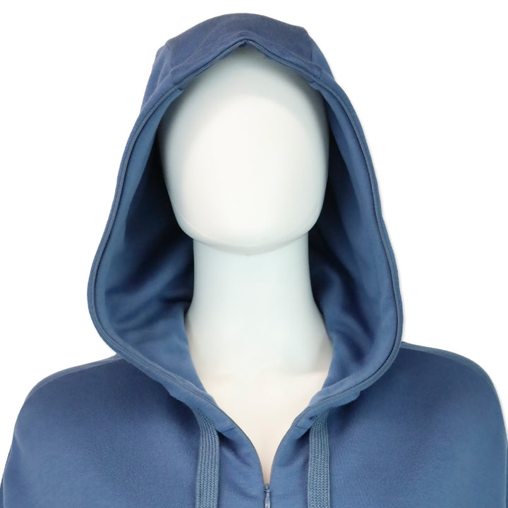 Akris Punto Blue Half-Zip Hoodie