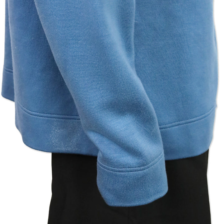 Akris Punto Blue Half-Zip Hoodie
