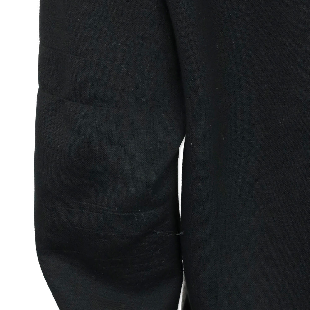 Akris Punto Gray/Black Colorblock Half-Zip Hoodie