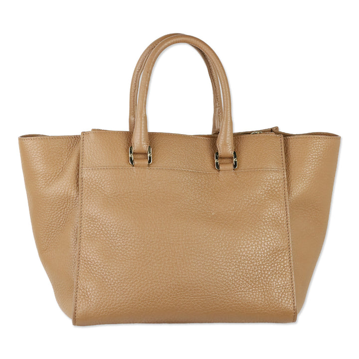 Alchimia Di Ballin Brown Leather Amal Tote