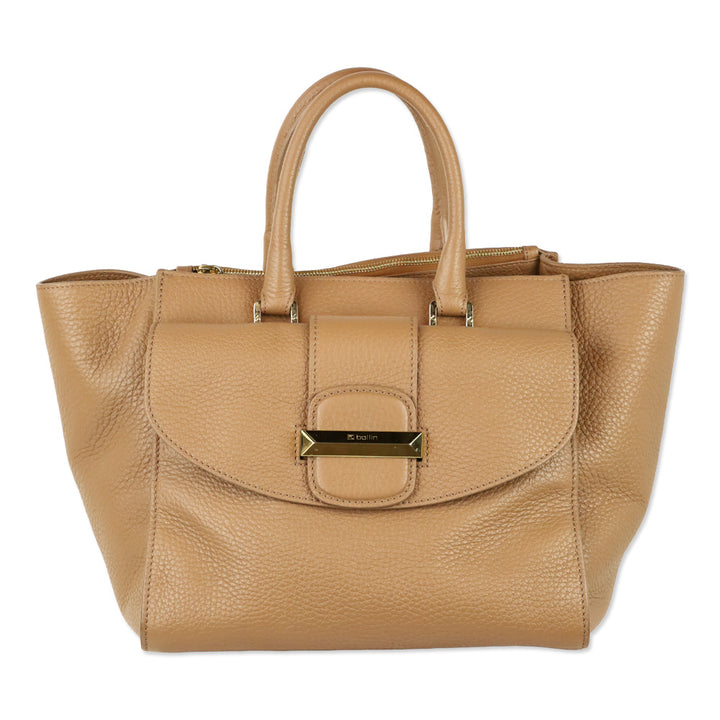 Alchimia Di Ballin Brown Leather Amal Tote