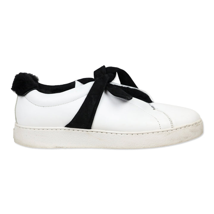 Alexander Birman Clarita Black Shearling Sneaker