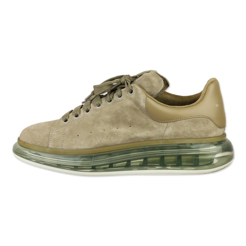 Alexander McQueen Stone/Beige Suede Oversized Sneaker