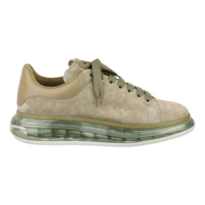 Alexander McQueen Stone/Beige Suede Oversized Sneaker
