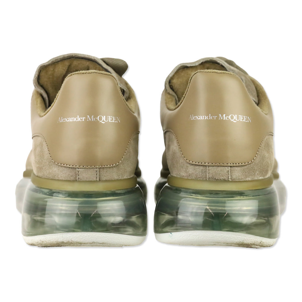 Alexander McQueen Stone/Beige Suede Oversized Sneaker