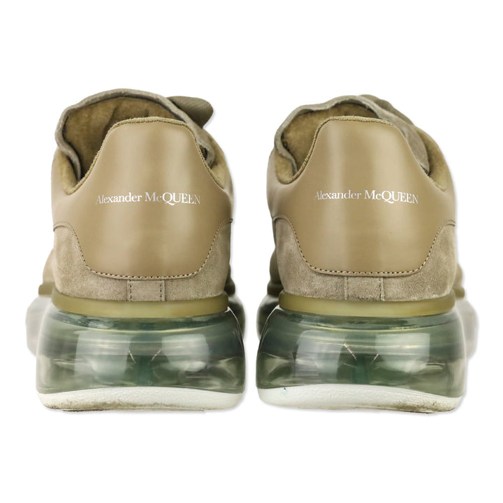 Alexander McQueen Stone/Beige Suede Oversized Sneaker